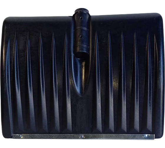 Изображение товара Пластиковая лопата ООО Агростройлидер №2 495x390мм с оцинкованной планкой без черенка СНЕГ-01.02