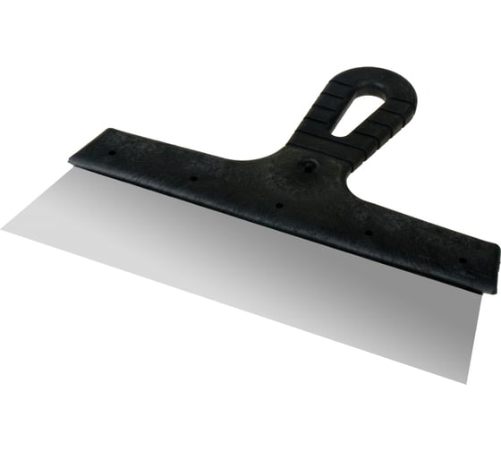 Изображение товара Фасадный шпатель ООО Гранд Пак mokke 250 мм, нержавеющая сталь, пластиковая ручка 9831