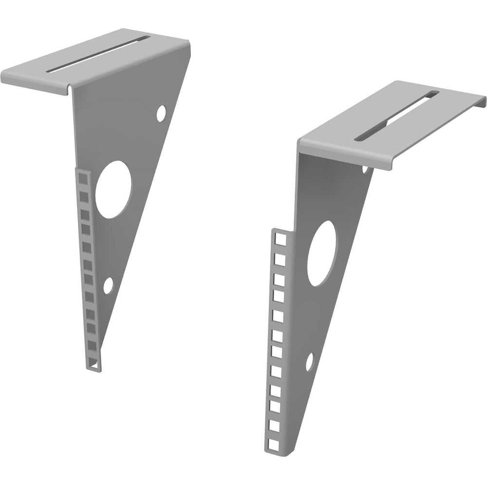 Изображение товара Комплект кронштейнов TLK 4u с крепежом для оборудования 19 к проволочным лоткам 2 шт