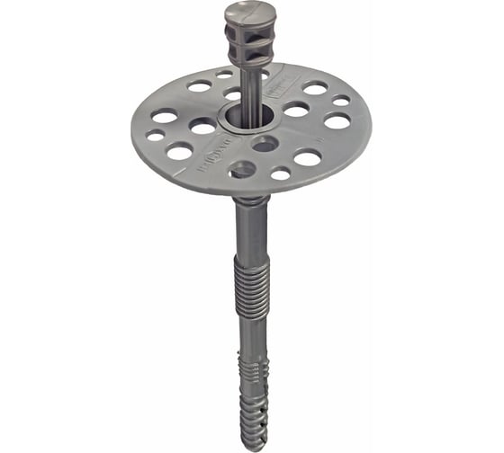 Изображение товара Дюбель гриб Daxmer для теплоизоляции с пластиковым гвоздем IZO 10x140, 50шт 00-00445404