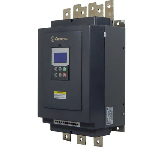 Изображение товара Устройство плавного пуска Силиум EM-GJ3-M-280 280кВт; 560А; 380В; съемный пульт управления; без байпаса 4042911