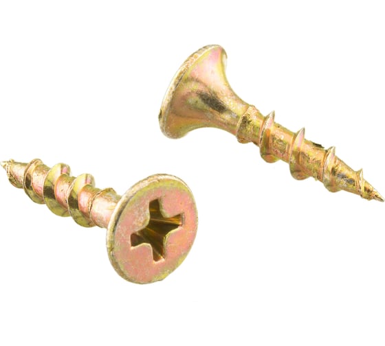 Изображение товара Саморезы по дереву BOWT, для гипсокартона желтые 3,5x19 200 шт Z02203