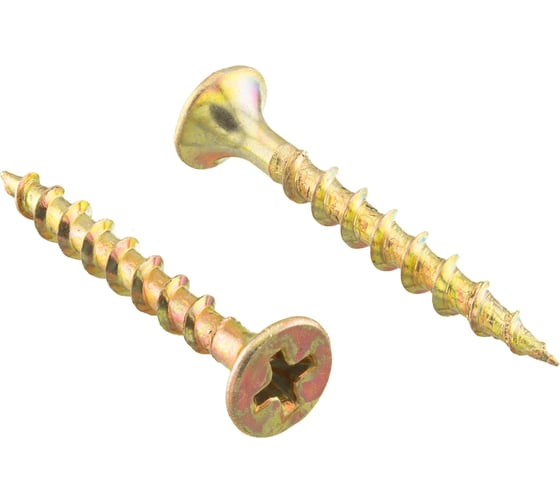 Изображение товара Саморезы по дереву BOWT, для гипсокартона желтые 3,5x32 200 шт Z02213