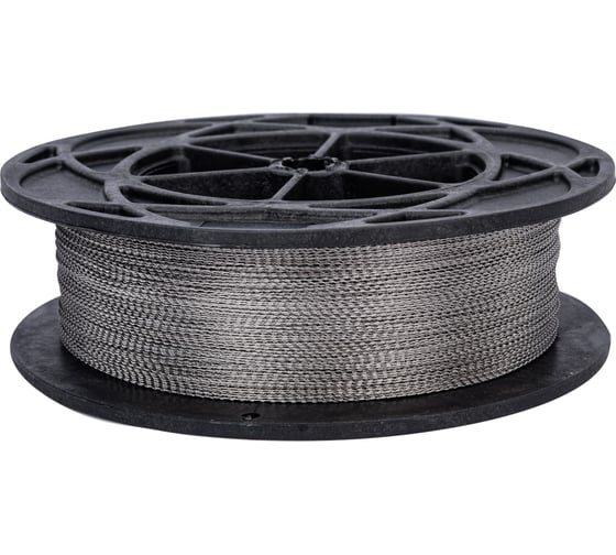 Изображение товара Проволока витая из нержавейки состоит из двух жил ООО Пломба.Ру Проволока 0,75х400 41713