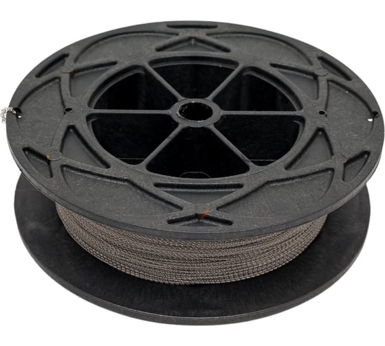 Изображение товара Проволока пломбировочная витая ООО Пломба.Ру нейлон, нержавейка, 200 м., диаметр 0,8мм Проволока 0,8х200 41715