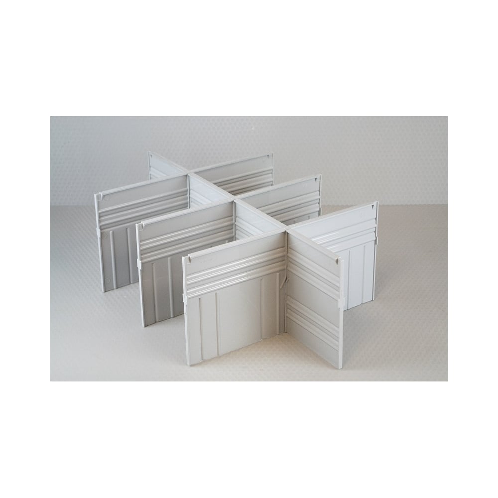 Изображение товара Комплект внутренних перегородок из полипропилена DPS 3618 / 5618 3 шт серый