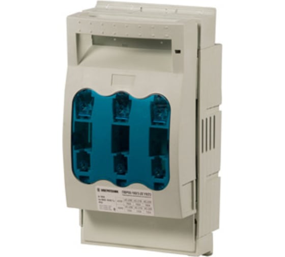Изображение товара Предохранитель-выключатель-разъединитель Электротехник Пвр00-160/3-20 ухл3, без д/г камер, габарит предохранителей 00, 160а, ip20/ ET514692