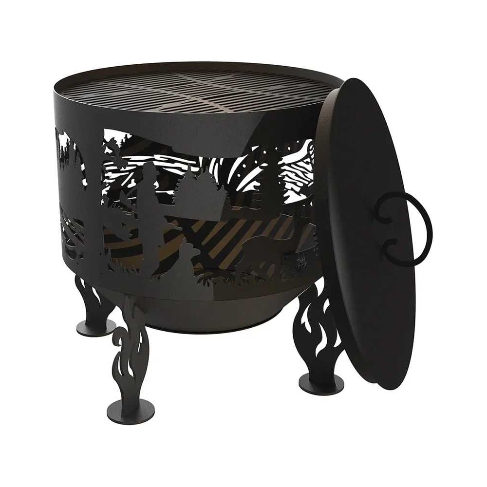 Изображение товара Костровая чаша FIRE-HOUSE CH6-500охота и рыбалка Жаропрочная сталь 50 см