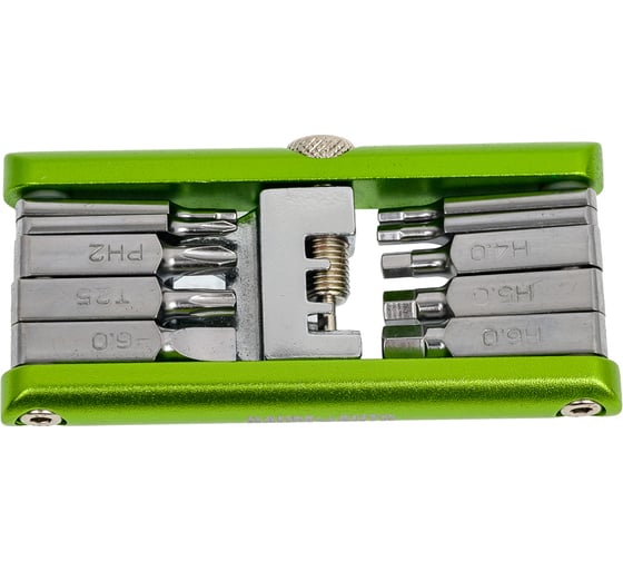 Изображение товара Отвертка со сменными насадками BaumAuto в комплекте с пробником.(10пр.) в пластиковом футляре BM-3031610(15723)