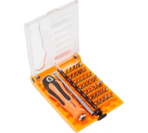 Изображение товара Отвертка BaumAuto телескопическая многоцелевая с набором бит, 37пр., в футляре BM-30311137(18441)