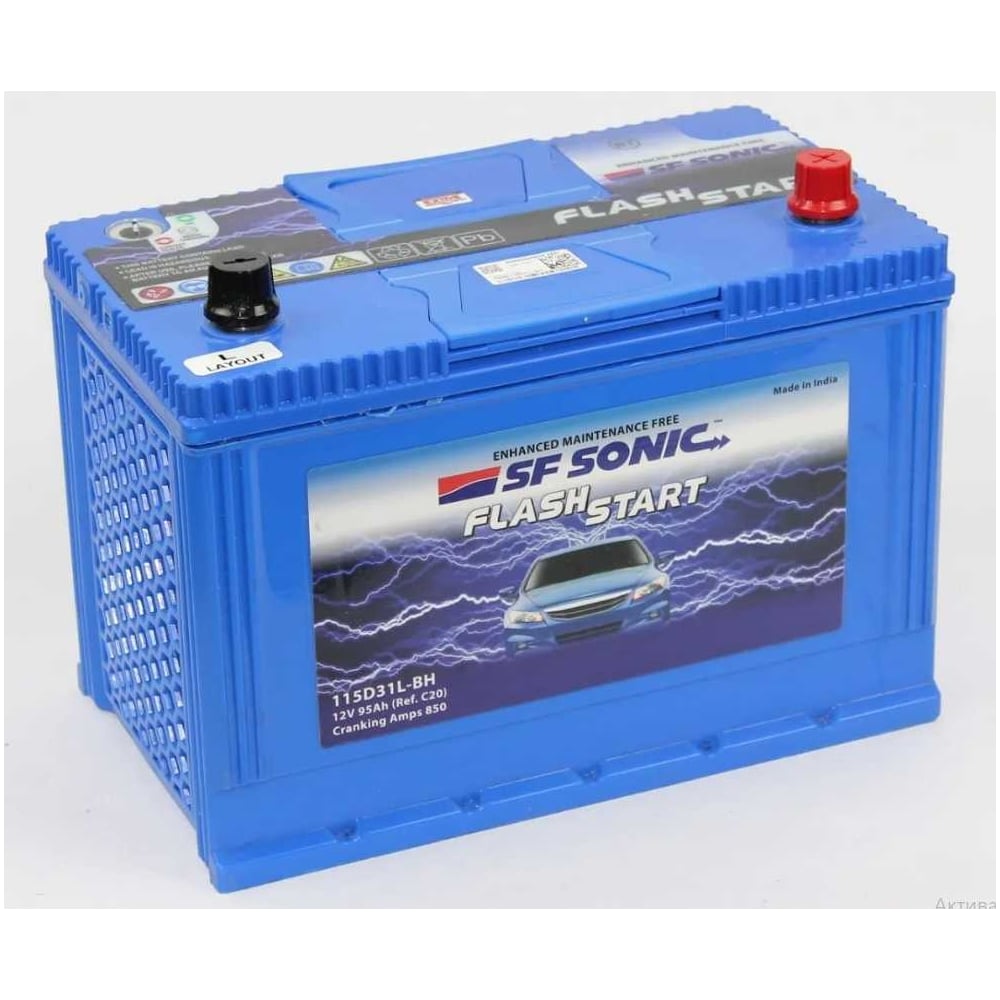 Изображение товара Аккумулятор SF Sonic 6ст-95.0 FS-115D31L-ВН 95 Ач