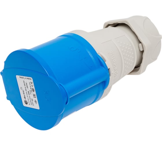 Изображение товара Кабельная переносная розетка TP Electric 32A/250В/2P+E/ IP 44 3124-304-0900