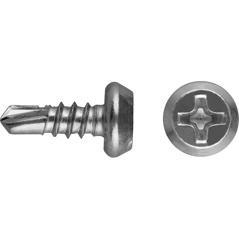 Изображение товара Саморез BOWT клоп сверло, 3.5x11 мм, оцинкованный, 1000 шт.