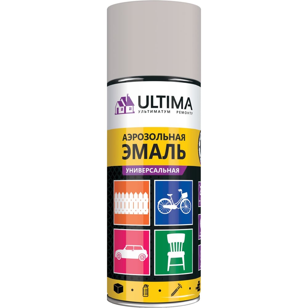 Универсальная аэрозольная краска ULTIMA защита от плесени zerwood zp 0 готовый 0 5л