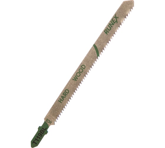 Изображение товара Пилки 132х107 мм по дереву и пластику T119BL, 2 шт. Runex 555118-2