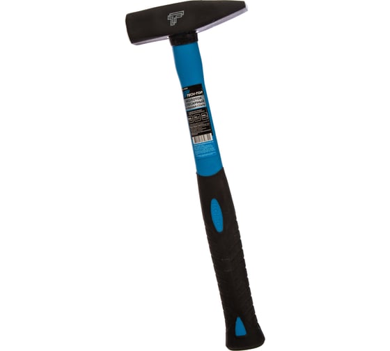 Изображение товара Кованый молоток, пластиковая обрезиненная ручка 500 Г TECH-TOP 120-0500 54852