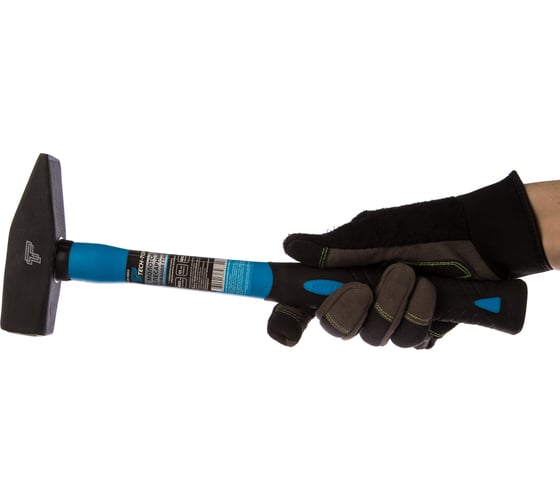 Изображение товара Кованый молоток, пластиковая обрезиненная ручка 800 Г TECH-TOP 120-0800 54854