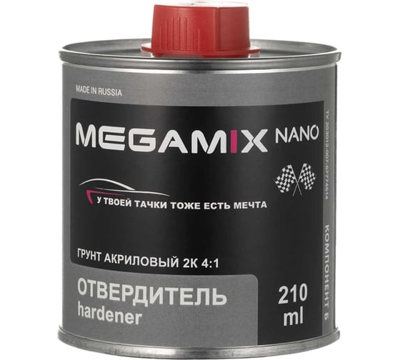 Изображение товара Отвердитель акрилового грунта Megamix 200 гр 2000000028750
