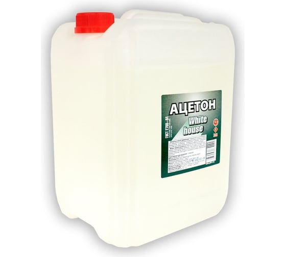 Изображение товара Ацетон White House 10 л, 15335