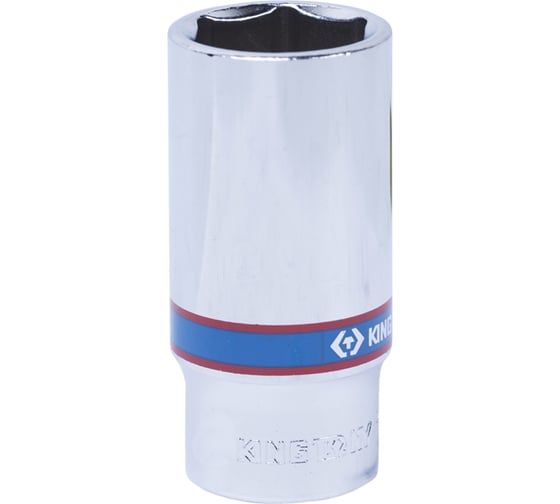 Изображение товара Головка торцевая глубокая шестигранная 3/8", 24 мм KING TONY 323524M