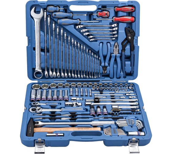 Изображение товара Универсальный набор инструментов KING TONY 128 предметов 7528MR01