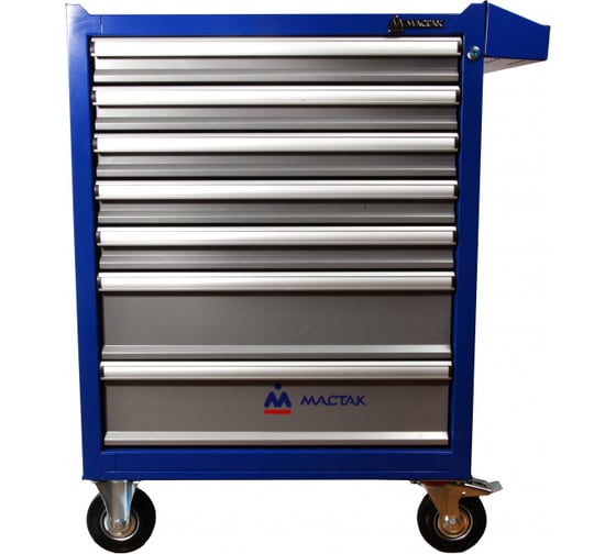 Изображение товара Инструментальная тележка МАСТАК ОПТИМА 7 полок, синяя 521-07581MB