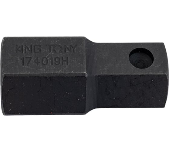 Изображение товара Бита ударная 3/4", HEX, 19 мм, L = 40 мм KING TONY 174019H