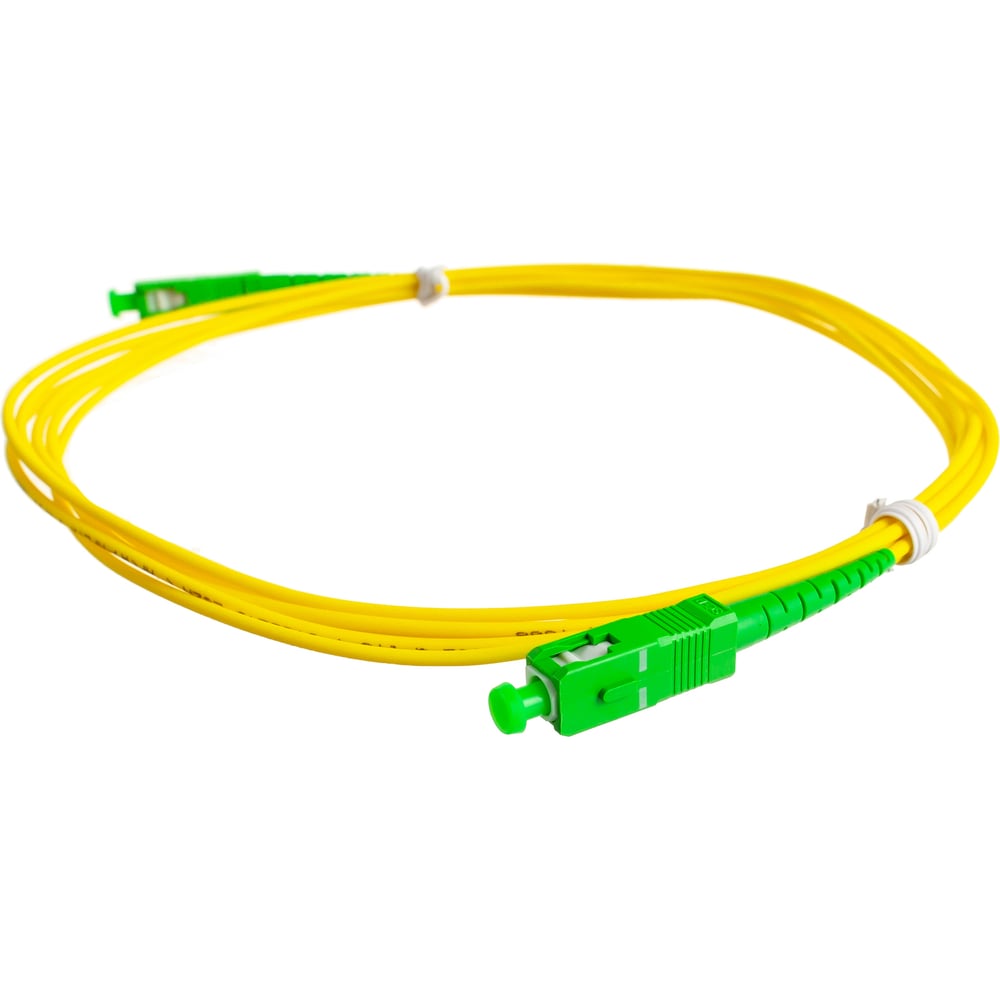Соединительный волоконно-оптический шнур NIKOMAX соединительный волоконно оптический шнур nikomax желтый 2м nmf pc2s2c2 scu scu 002