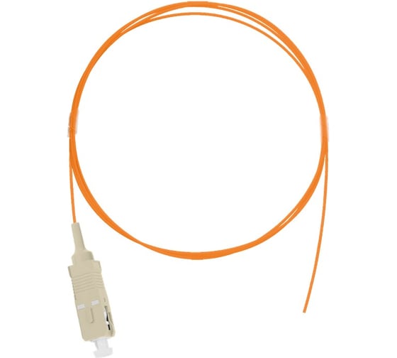 Изображение товара Монтажный волоконно-оптический шнур NIKOMAX оранжевый, 1м, упаковка 2шт. NMF-PT1M2C0-SCU-XXX-001-2