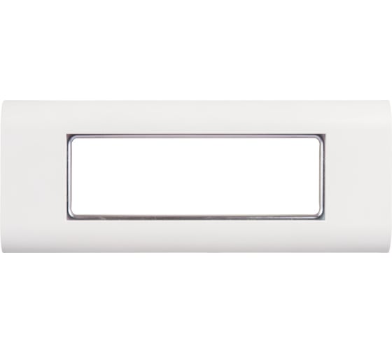 Изображение товара Настенная лицевая панель под 3 вставки, белая NIKOMAX NMC-PL3PM-WT