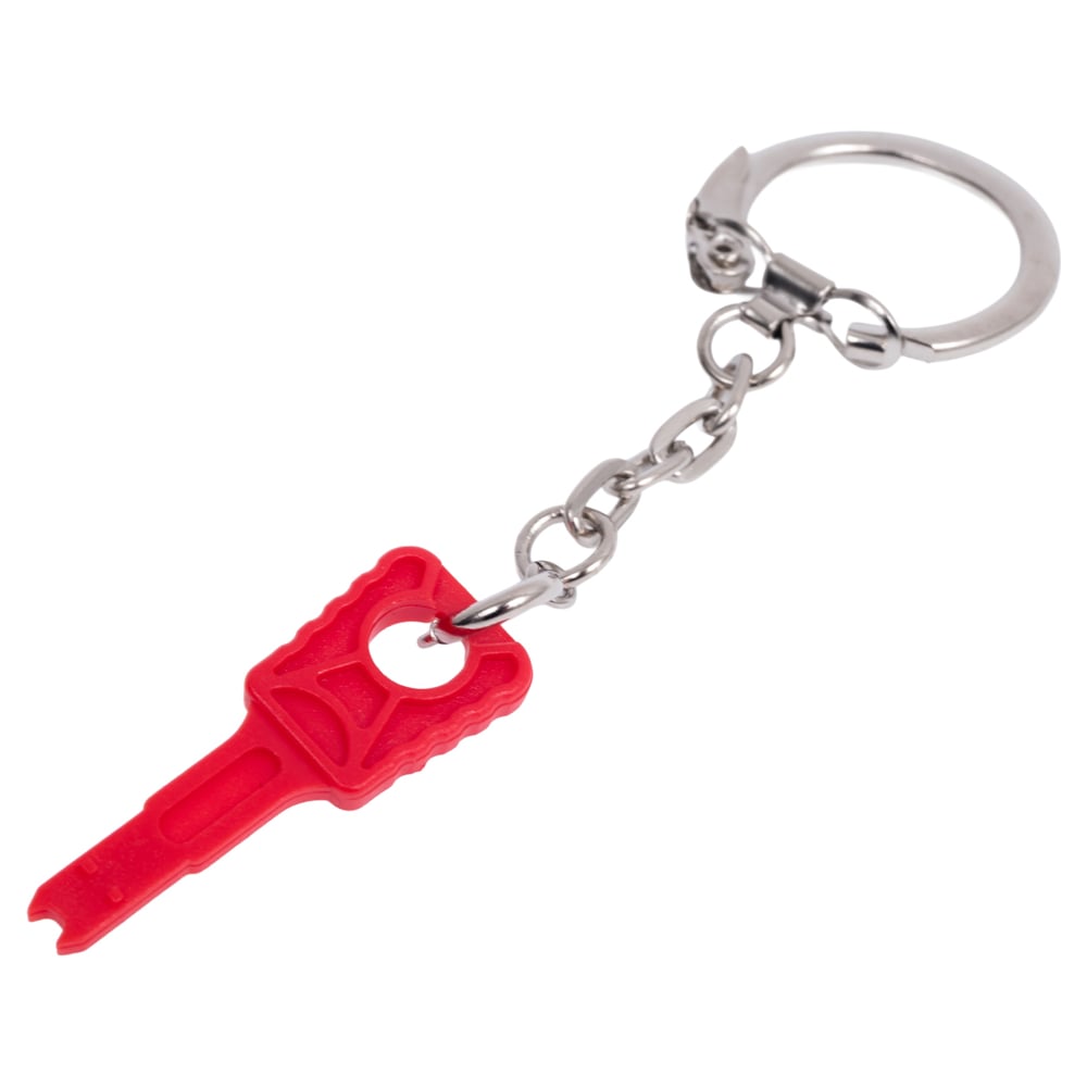 Изображение товара Ключ для коммутационных шнуров с замком NIKOMAX NMC-RJ-KEY-RD красный зажим