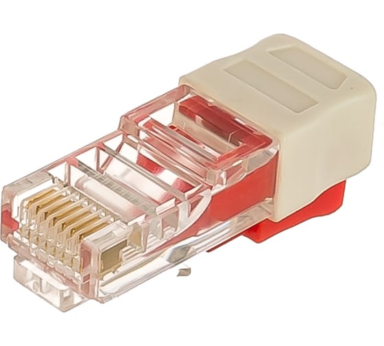 Изображение товара Заглушка с замком для портов RJ45 NIKOMAX NMC-RJ-LOCK-RD