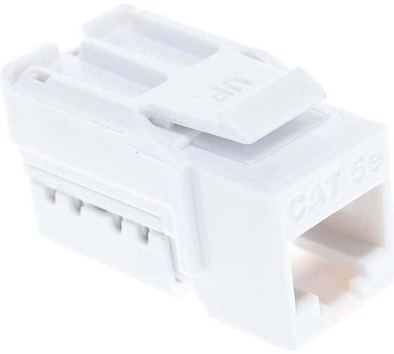 Изображение товара Модуль-вставка типа Keystone NIKOMAX неэкранированный, белый NMC-KJUD2-FT-WT