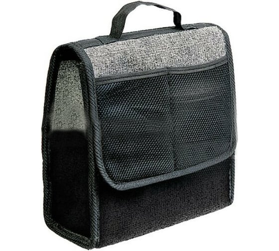 Изображение товара Органайзер в багажник AUTOPROFI TRAVEL, ковролиновый, серый, 1 24 ORG-10 GY