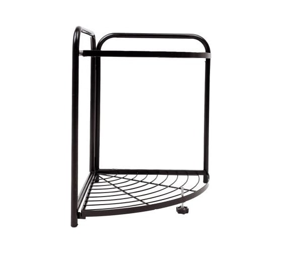 Изображение товара Угловая полка AKS Home DANA-2, черная 82268