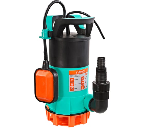 Изображение товара Погружной дренажный насос Sturm WP9790PVU