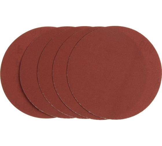 Изображение товара Круг абразивный шлифовальный под липучку 150 мм, Р600, 5 шт ТУНДРА 9422567