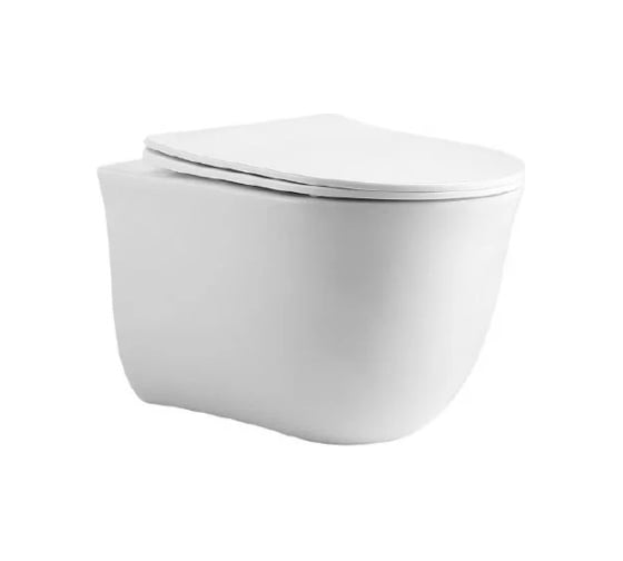 Изображение товара Подвесной унитаз компакт Aquatek КЛАССИК безободковый 490x365x340 AQ1112-00 00000131475