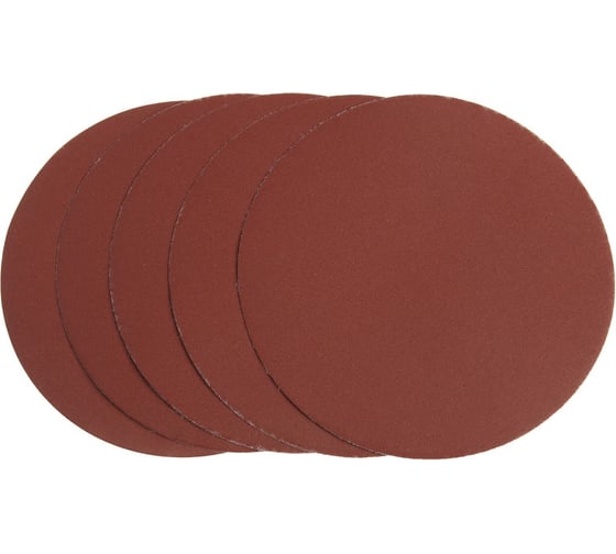 Изображение товара Круг абразивный шлифовальный под липучку 150 мм, Р320, 5 шт ТУНДРА 9422565