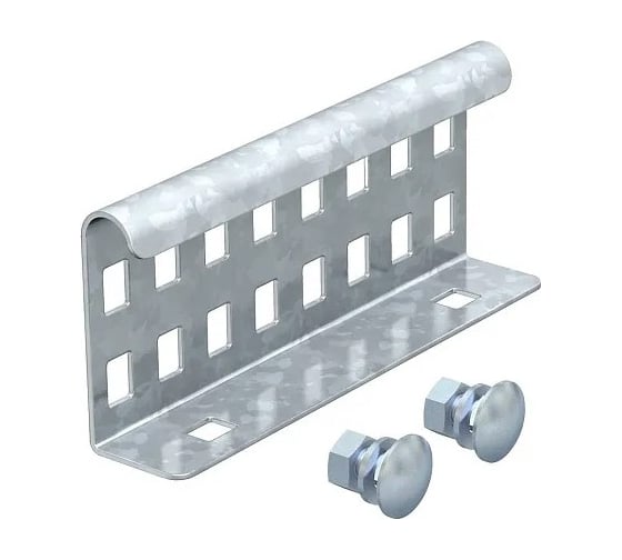 Изображение товара Соединитель OBO Bettermann LVG 60 FS, продольный, для лестничных лотков, L=150, сталь, конвейерный цинк (10 штук/упаковка) 6208840