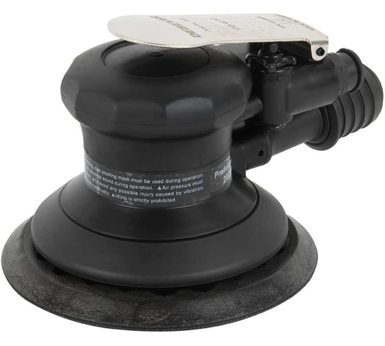 Изображение товара Роторно-орбитальная пневматическая шлифовальная машина с пылеотводом DeBever 125 мм, орб. ход 5,0 мм, 44 отв. DB-4010