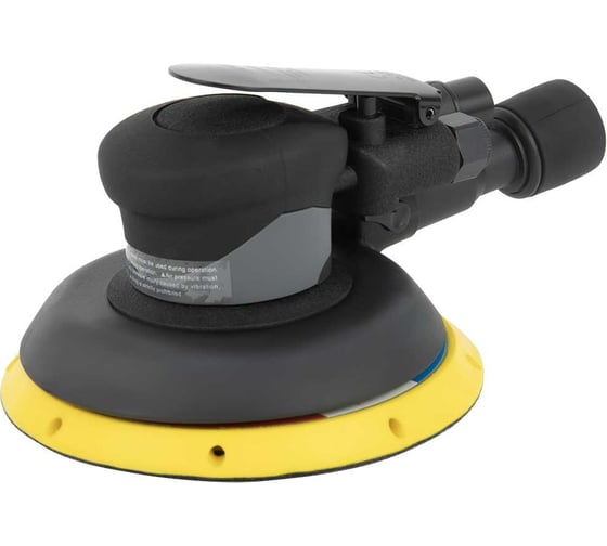 Изображение товара Роторно-орбитальная пневматическая шлифовальная машина DeBever с пылеотводом 150 мм, орб. ход 5,0 мм, 15 отв. DB-4005