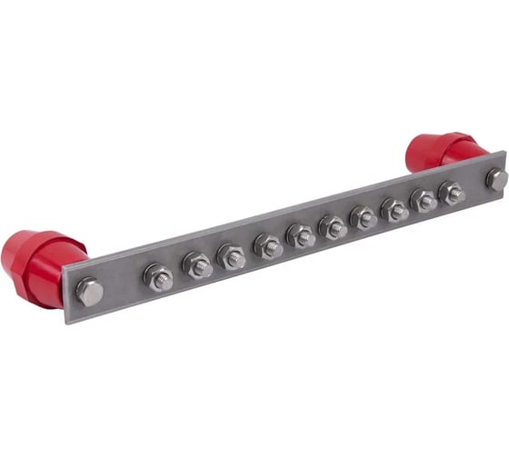 Изображение товара Шина уравнивания потенциалов OBO Bettermann 10xM10, 5х40 мм, сталь нержавеющая 5015866_V1