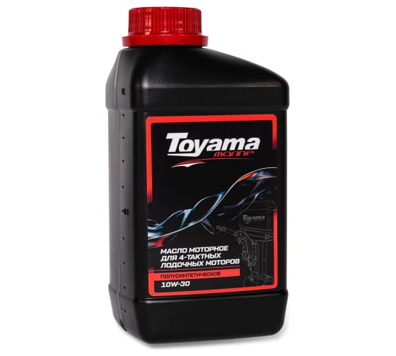 Изображение товара Полусинтетическое масло для 4-тактных лодочных моторов TOYAMA 1л 952863