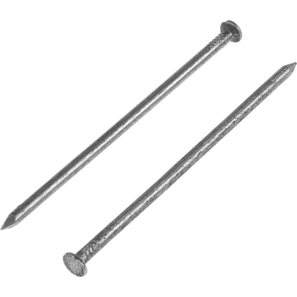 Изображение товара Гвозди строительные ТУНДРА 3.5x90 мм, металлик без покрытия, фасовка 1 кг
