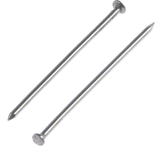 Изображение товара Гвозди ТУНДРА строительные krep, 3x80 мм, без покрытия, 1 кг 6942919