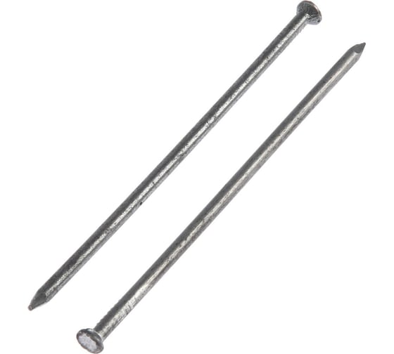 Изображение товара Гвозди ТУНДРА строительные krep, 5x150 мм, без покрытия, 1 кг 6942918