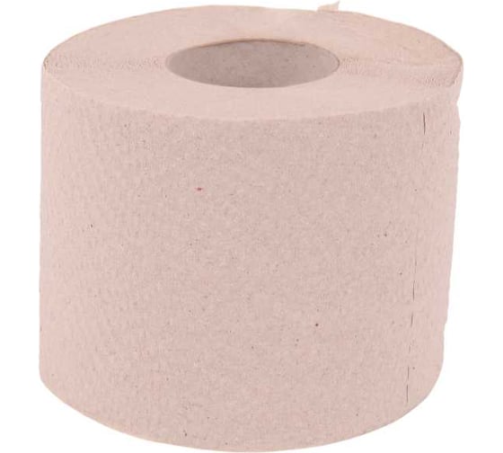 Изображение товара Туалетная бумага ACG "Эконом" 1 сл., 54 м, макулатура, с перфорацией, без амбалажа (48 рулонов) 1012784