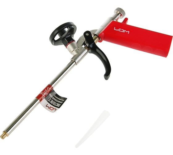 Изображение товара Пистолет для монтажной пены ЛОМ металлический корпус 1935485