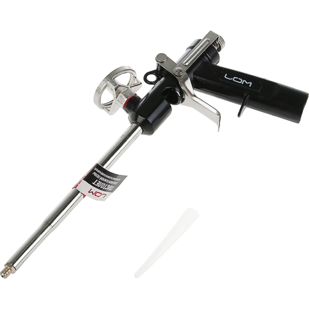 Изображение товара Пистолет для монтажной пены ЛОМ с металлом и пневматическим питанием